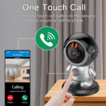 Камера робот Robi WiFi 3MP HD камера специализирана режим за видеонаблюдение на бебета - Image 3