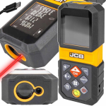 Лазерна ролетка JCB LDM-80, 80 м, LCD