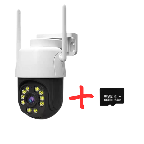 1kam1sdluly10mp Безжична въртяща WiFi камера LYLU 10MP (iCsee) +КАРТА SD 64 GB - Image 1