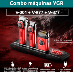 Professional Barber Combo 3 IN 1 – VGR STEPLESS Pro - Image 3