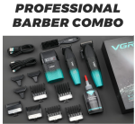 VGR 640S3 Professional 3 in 1 Hair Cutting Kit (Green) - Image 7