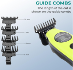 VGR 880T Professional Hair Trimmer (Green) - Image 4
