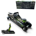 Хидравличен крик тип Крокодил 2.5 t нископрофилен HAWEK HW-10331